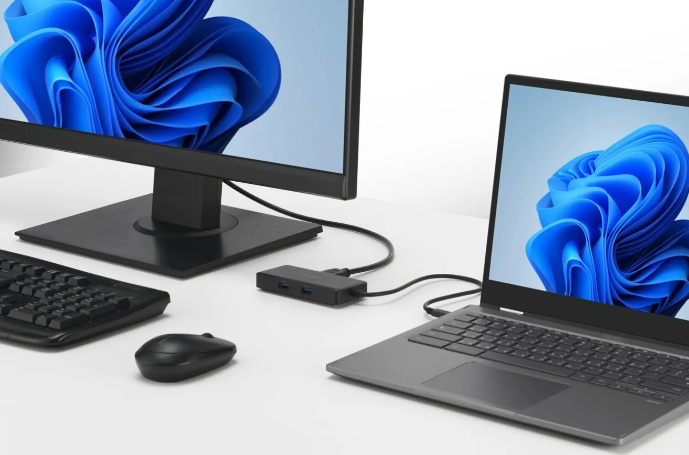 Kensington G1000P USB-C Mini Dock Single 4K Video 85W Power Pass-Through - Chrome/Windows/macOS Shop