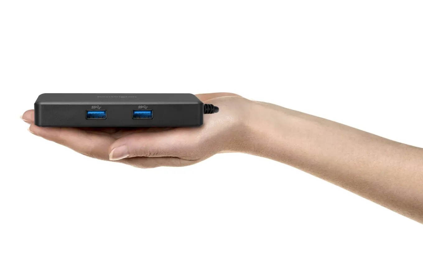 Kensington G1000P USB-C Mini Dock Single 4K Video 85W Power Pass-Through - Chrome/Windows/macOS Shop