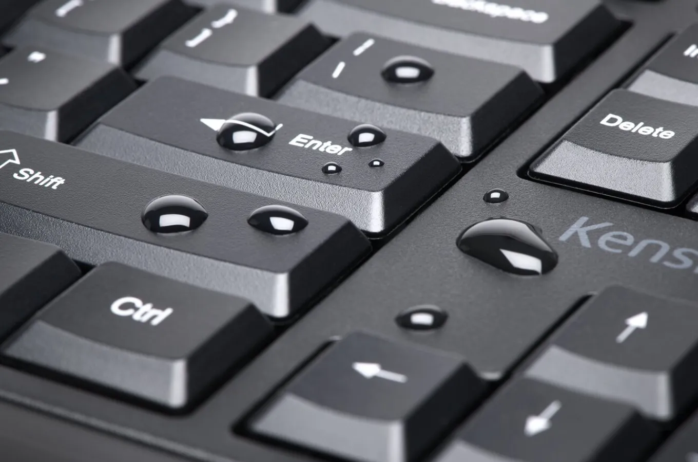 Kensington ® Pro Fit® Low-Profile Wireless Keyboard with Spill-Proof Keyboard with Multimedia Keys & AES Encryption Clearance