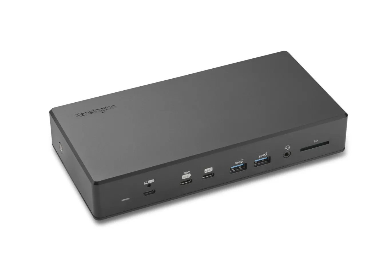 Kensington SD4880P EQ USB-C® 10Gbps Quad Video 17-in-1 Driverless Dock 100W PD - DP/HDMI® - Window Outlet