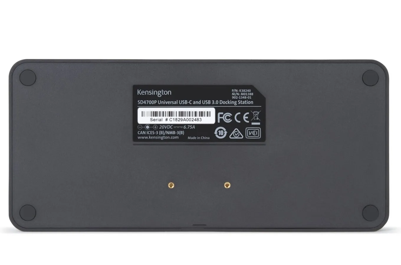 Kensington SD4700P USB-C & USB-A 5Gbps Dual 2K Hybrid Dock - up to 60W PD-DP & HDMI - Windows/macOS Best