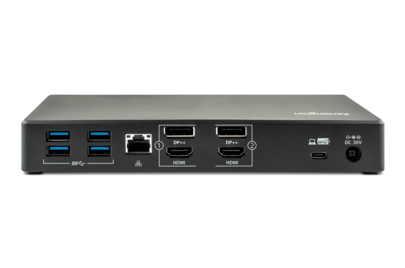 Kensington SD4780P USB-C & USB-A 10Gbps Dual 4K Hybrid Docking Station w/100W PD-DP++ &HDMI - Windows/macOS/Chrome Clearance