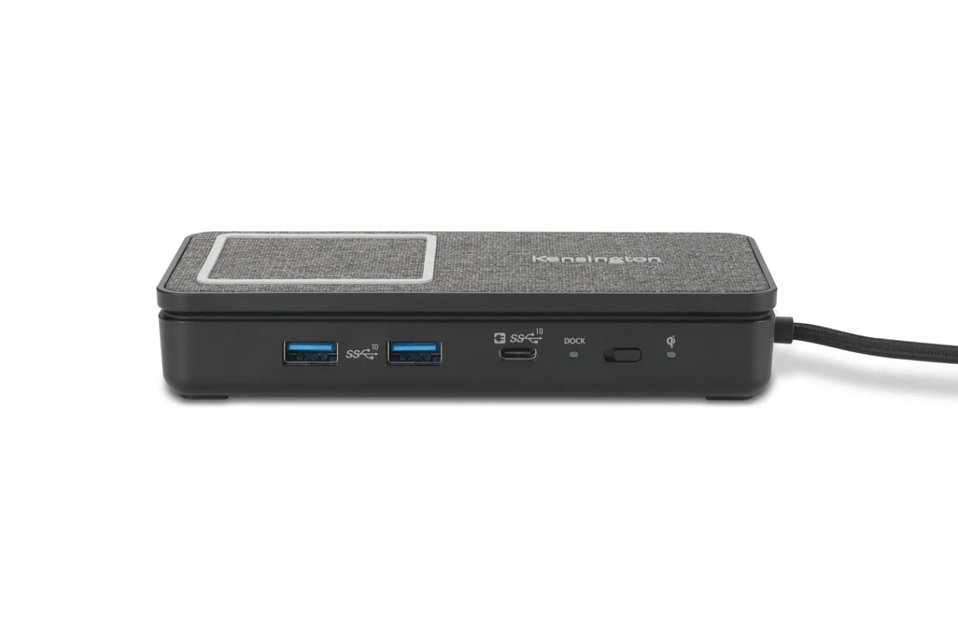 Kensington SD1700P USB-C Dual 4K Portable Mobile Dock with Qi Charging – 100W Power Pass Through - TAA Hot