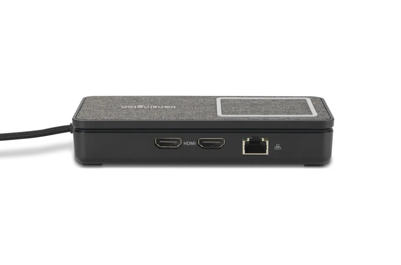 Kensington SD1700P USB-C Dual 4K Portable Mobile Dock with Qi Charging – 100W Power Pass Through - TAA Hot