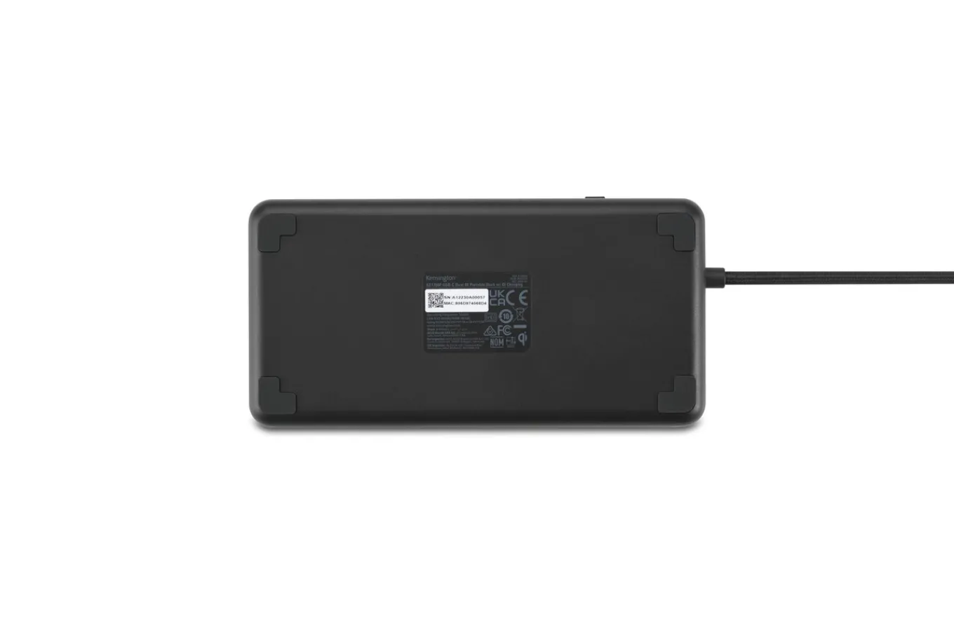 Kensington SD1700P USB-C Dual 4K Portable Mobile Dock with Qi Charging – 100W Power Pass Through - TAA Hot