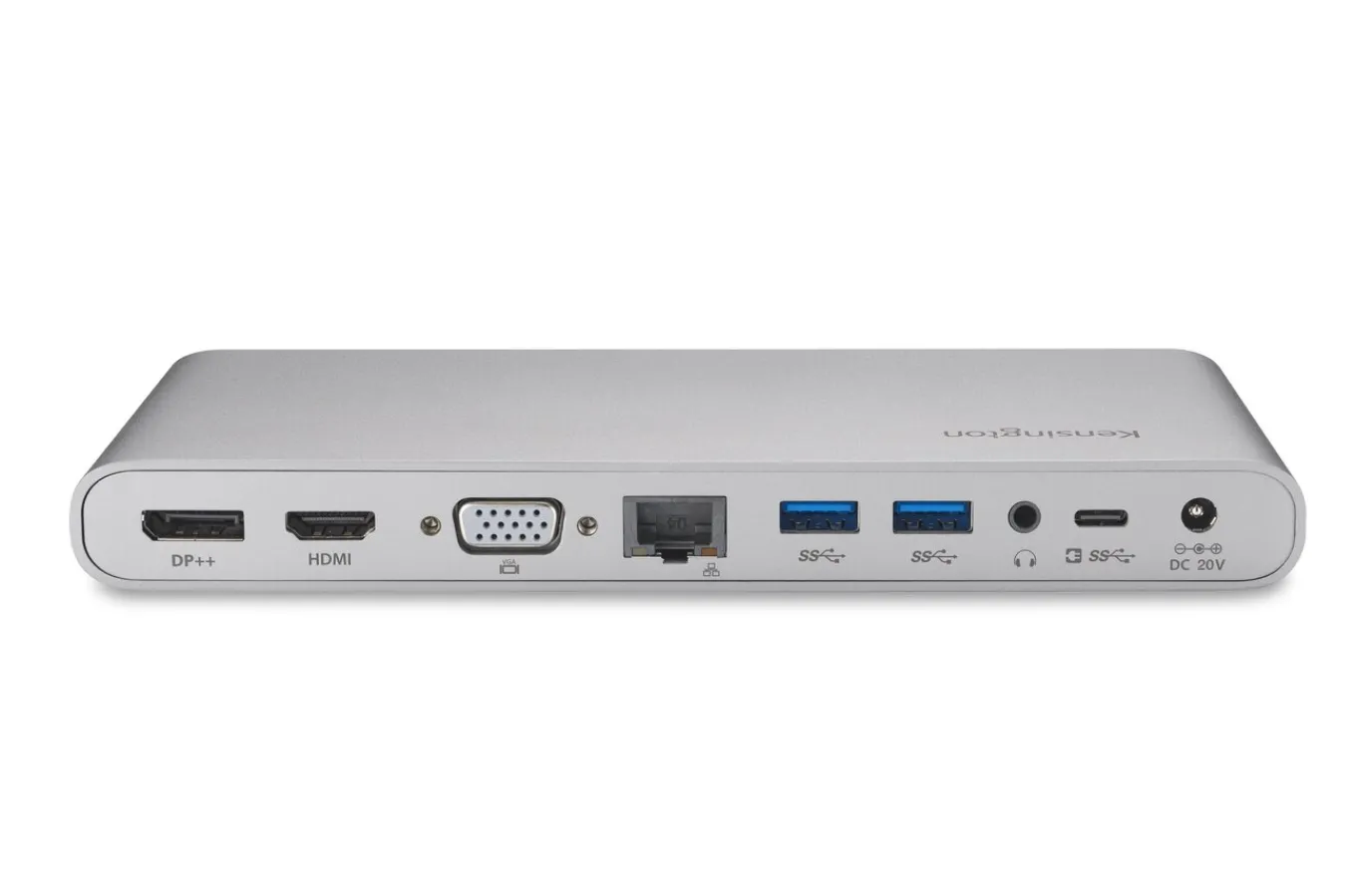 Kensington SD4810P USB-C® 5Gbps Triple Video Driverless Dock - Dual Power Option - DP++/HDMI/VGA - Windows Best Sale