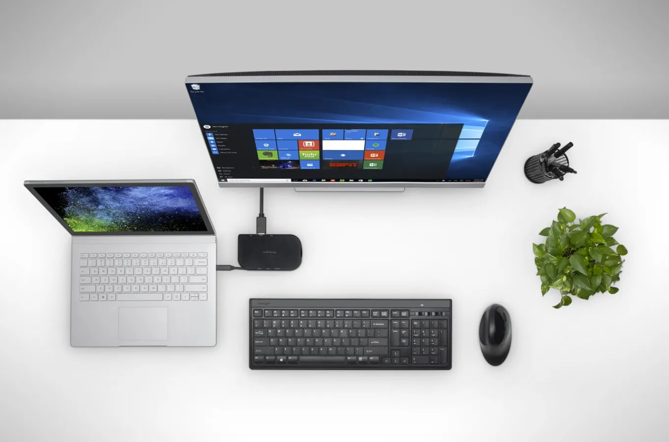 Kensington SD1610P USB-C Mini Mobile 4K Dock w/ Pass-Through Charging for Microsoft Surface Devices Shop