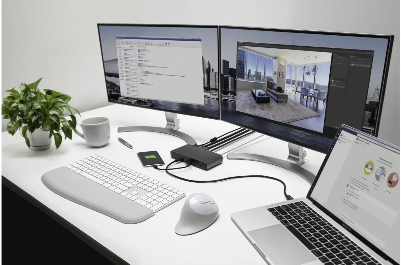 Kensington SD5500T and SD5550T Thunderbolt™ 3 and USB-C Dual 4K Hybrid Docking Station - 60W PD – Windows/macOS Best Sale
