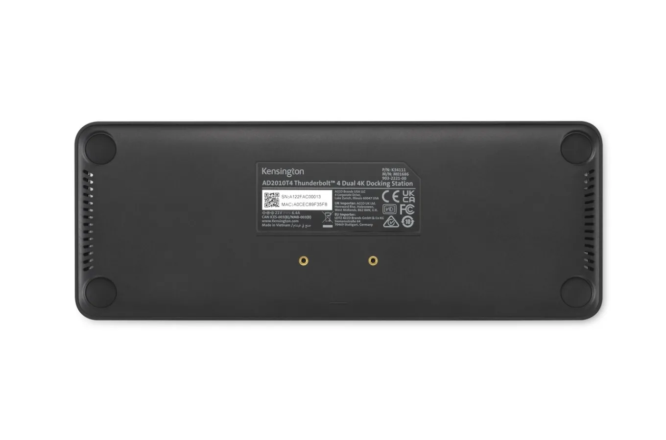 Kensington SD5768T EQ Thunderbolt™ 4 Dual 4K Docking Station with Thunderbolt™ Share Best