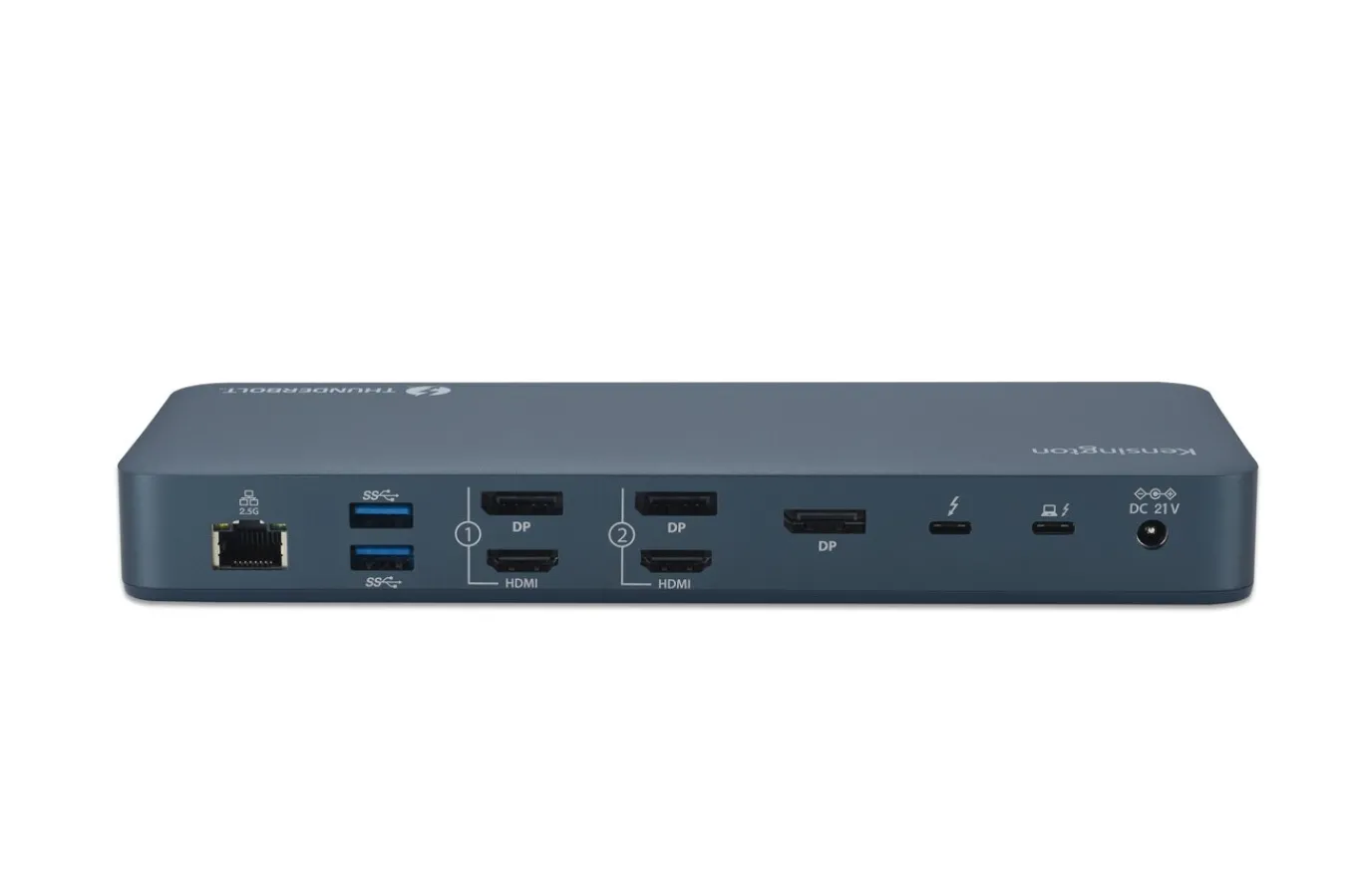 Kensington SD5900T EQ Thunderbolt™ 4 Quad 4K 40Gbps Dock with DisplayLink® Technology – Midnight Blue Outlet