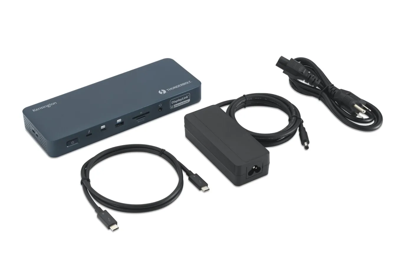 Kensington SD5900T EQ Thunderbolt™ 4 Quad 4K 40Gbps Dock with DisplayLink® Technology – Midnight Blue Outlet