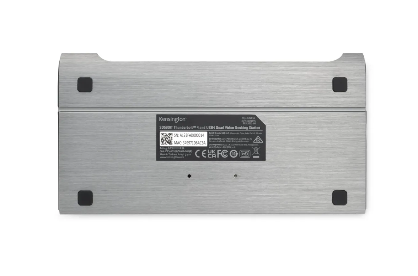 Kensington SD5800T Thunderbolt™ 4 and USB4® Quad Video Docking Station - 98W PD - DP/HDMI® - Windows/macOS Sale