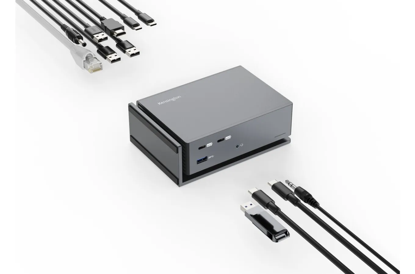 Kensington SD5560T Thunderbolt™ 3 and USB-C Dual 4K Hybrid Docking Station – 96W PD – Windows/macOS Clearance