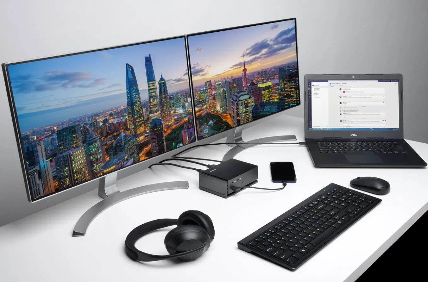 Kensington SD5560T Thunderbolt™ 3 and USB-C Dual 4K Hybrid Docking Station – 96W PD – Windows/macOS Clearance