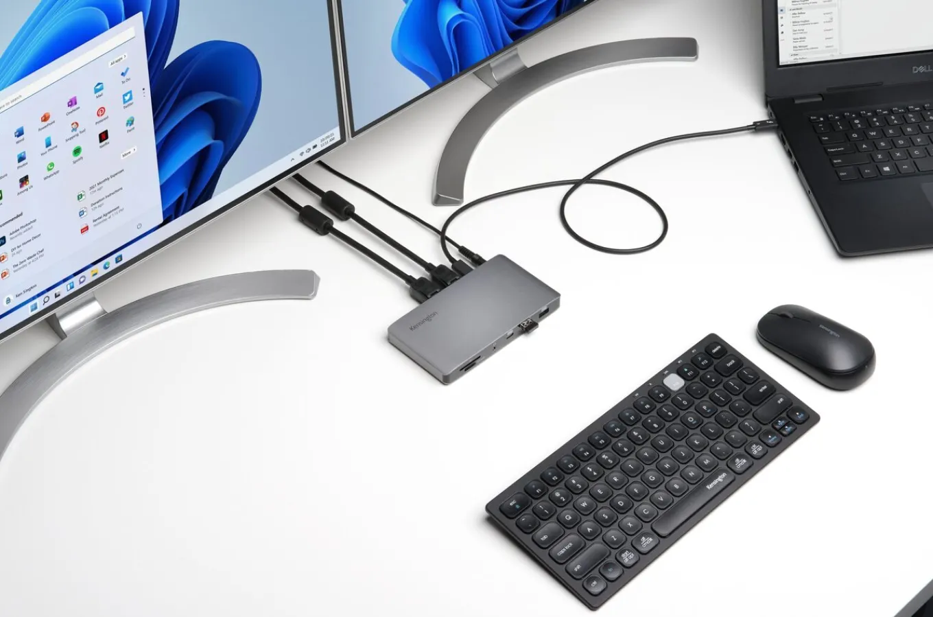 Kensington SD2480T Thunderbolt™ 3 and USB-C Dual 4K Hybrid Nano Dock with 60W PD - Windows/macOS Cheap