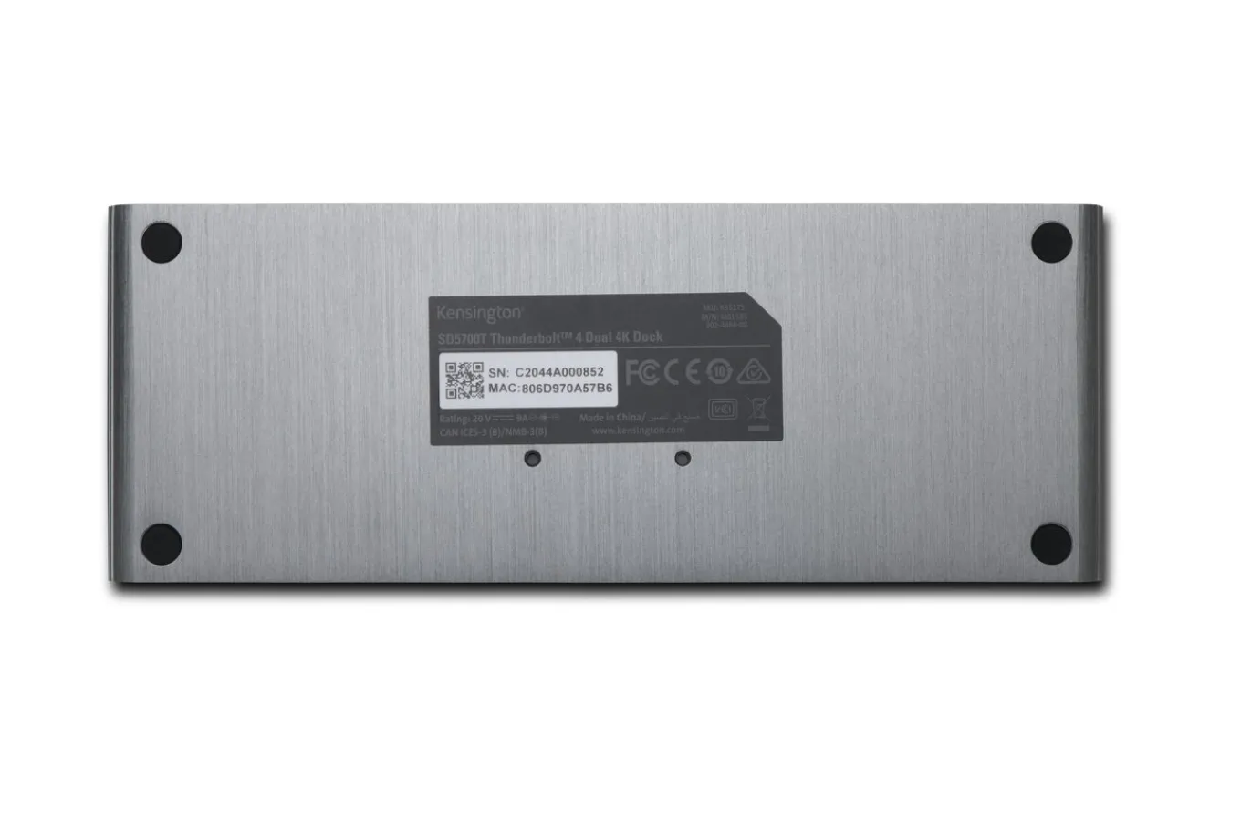 Kensington SD5700T Thunderbolt™ 4 Dual 4K Docking Station with 90W PD - Windows/macOS/Chrome Flash Sale