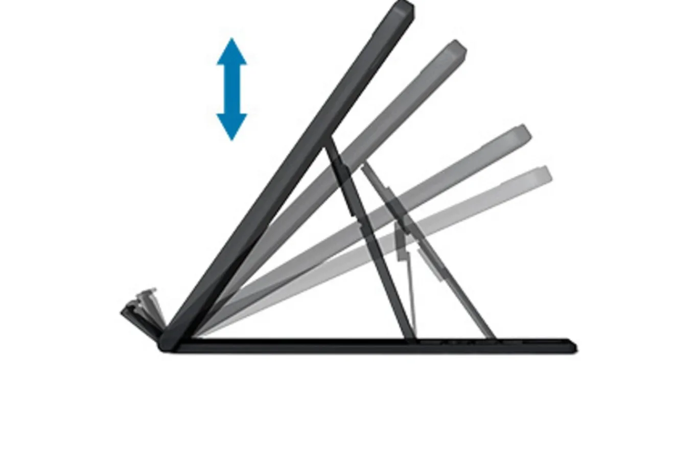 Kensington SmartFit™ Easy Riser™ Go Adjustable Ergonomic Riser for up to 17” Laptops – Black Cheap