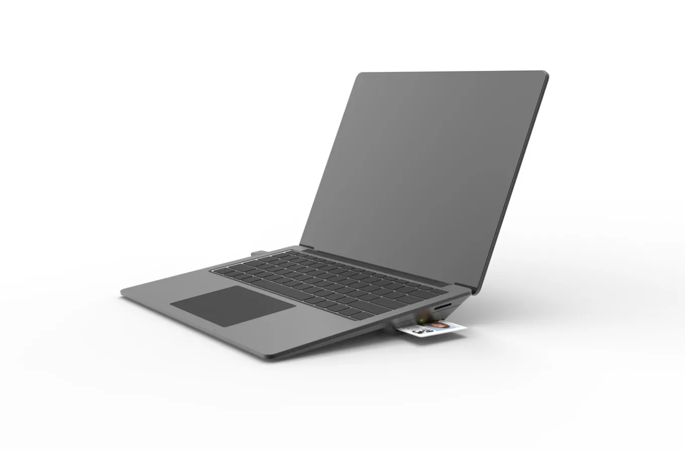Kensington Surface™ Laptop 4 & 5 Smart Card (CAC) Reader Adapter w/ HDMI and USB-C Outlet