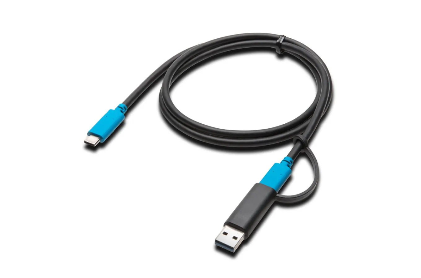 Kensington USB-C 3.2 Gen2 10Gbps Cable with USB-A Adapter - 100W Power Delivery, 1 meter Shop